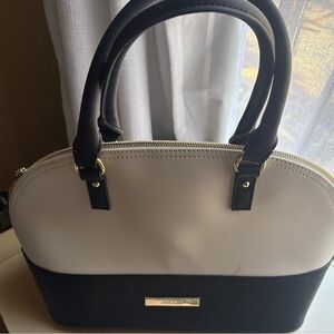 Elegant Two-Tone Handbag (Anne Klein)